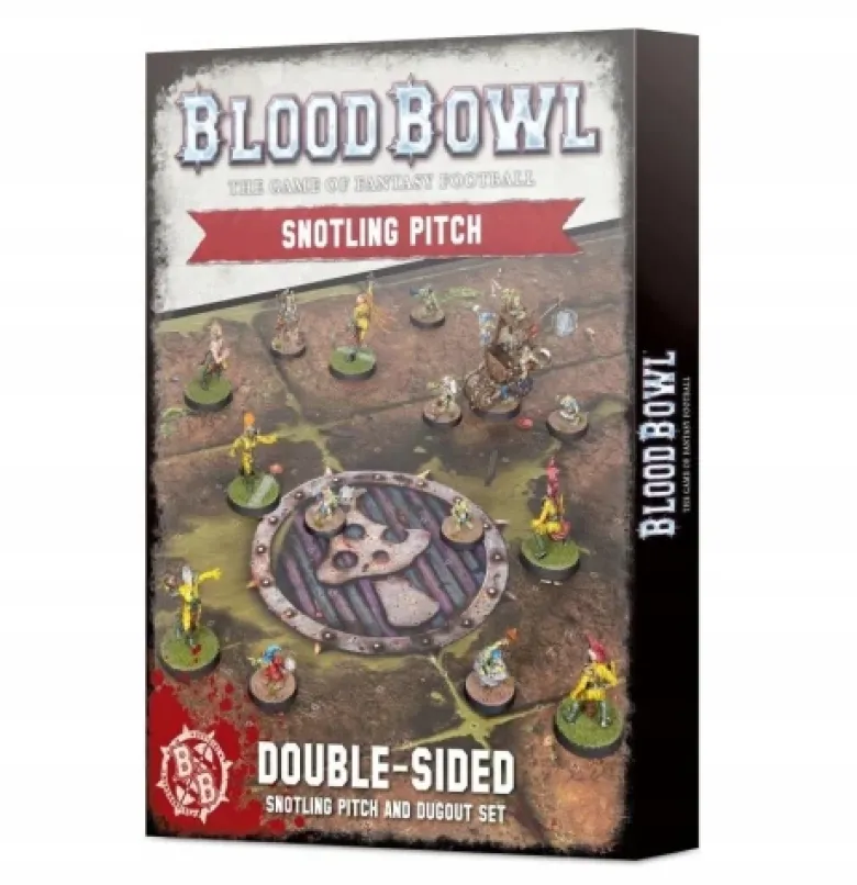 Blood Bowl Snotling Team Pitch & Dugouts