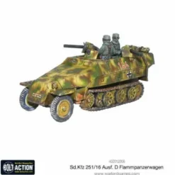 Blot Action: SD.KFZ 251/16 Ausf D Flammpanzerwagen Half Truck