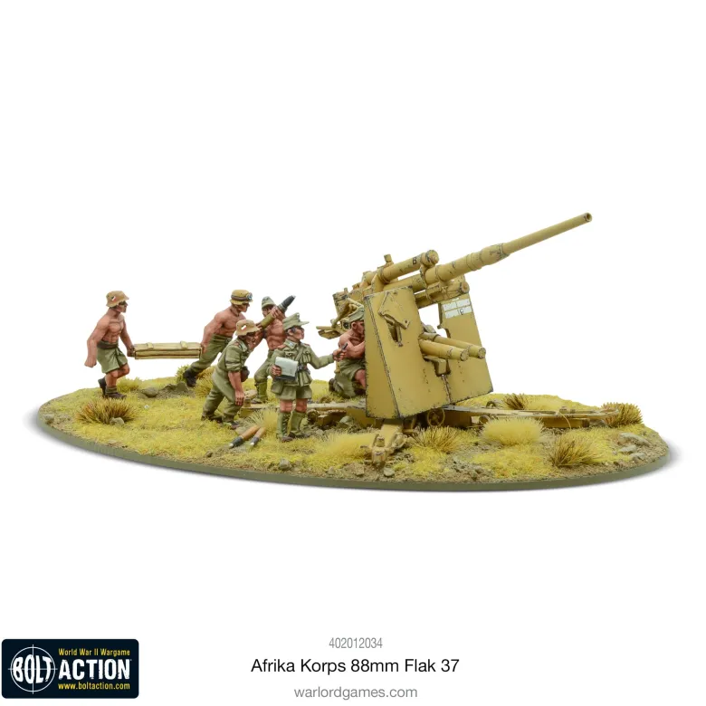 Bolt Action: Afrika Korps 8.8cm Flak 37