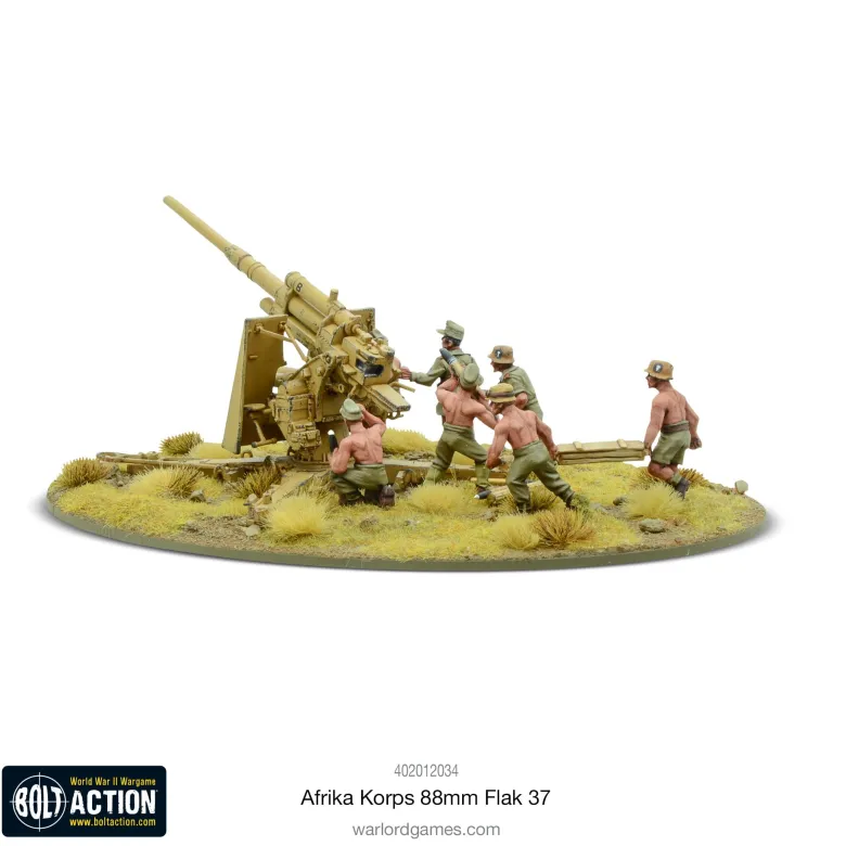 Bolt Action: Afrika Korps 8.8cm Flak 37