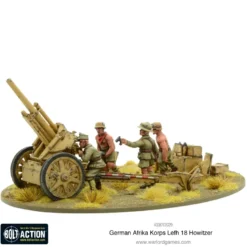 Bolt Action: Afrika Korps LeFH 18 10.5cm Medium Artillery