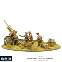 Bolt Action: Afrika Korps LeFH 18 10.5cm Medium Artillery