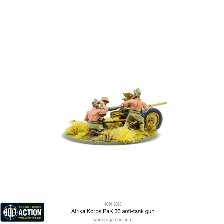 Bolt Action: Afrika Korps Pak 36 Light Anti-tank Gun