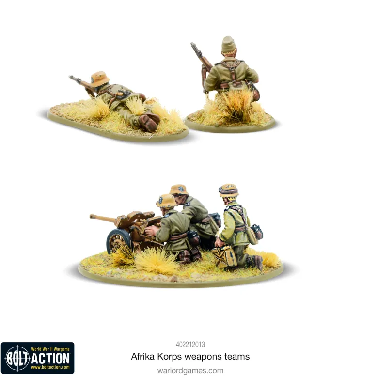 Bolt Action: Afrika Korps Weapons Teams