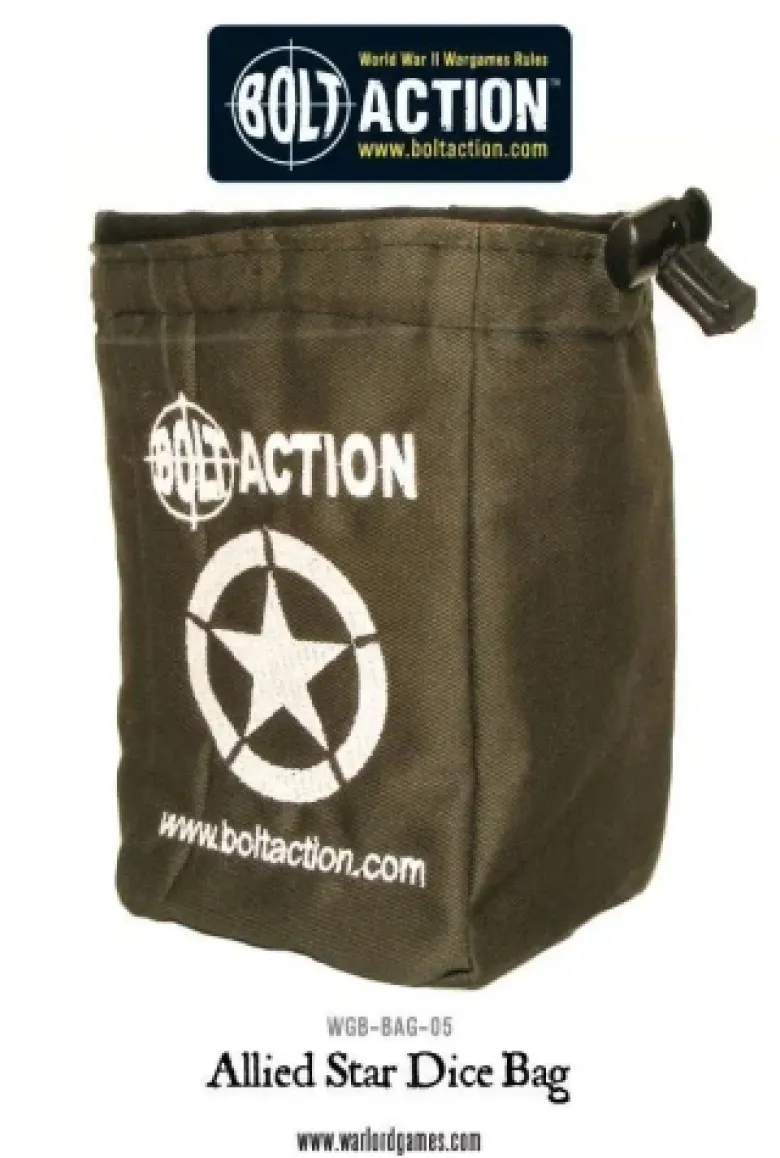 Bolt Action: Allied Star Dice Bag