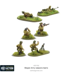 Bolt Action: Belgian Army Weapons Teams