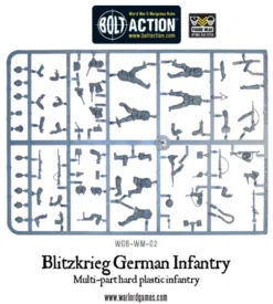 Bolt Action: Blitzkrieg German Infantry plastic boxed set