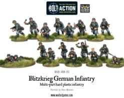 Bolt Action: Blitzkrieg German Infantry plastic boxed set