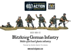 Bolt Action: Blitzkrieg German Infantry plastic boxed set