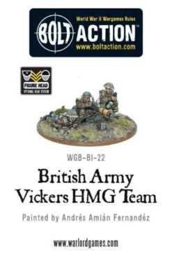 Bolt Action: British Army Vickers MMG Team