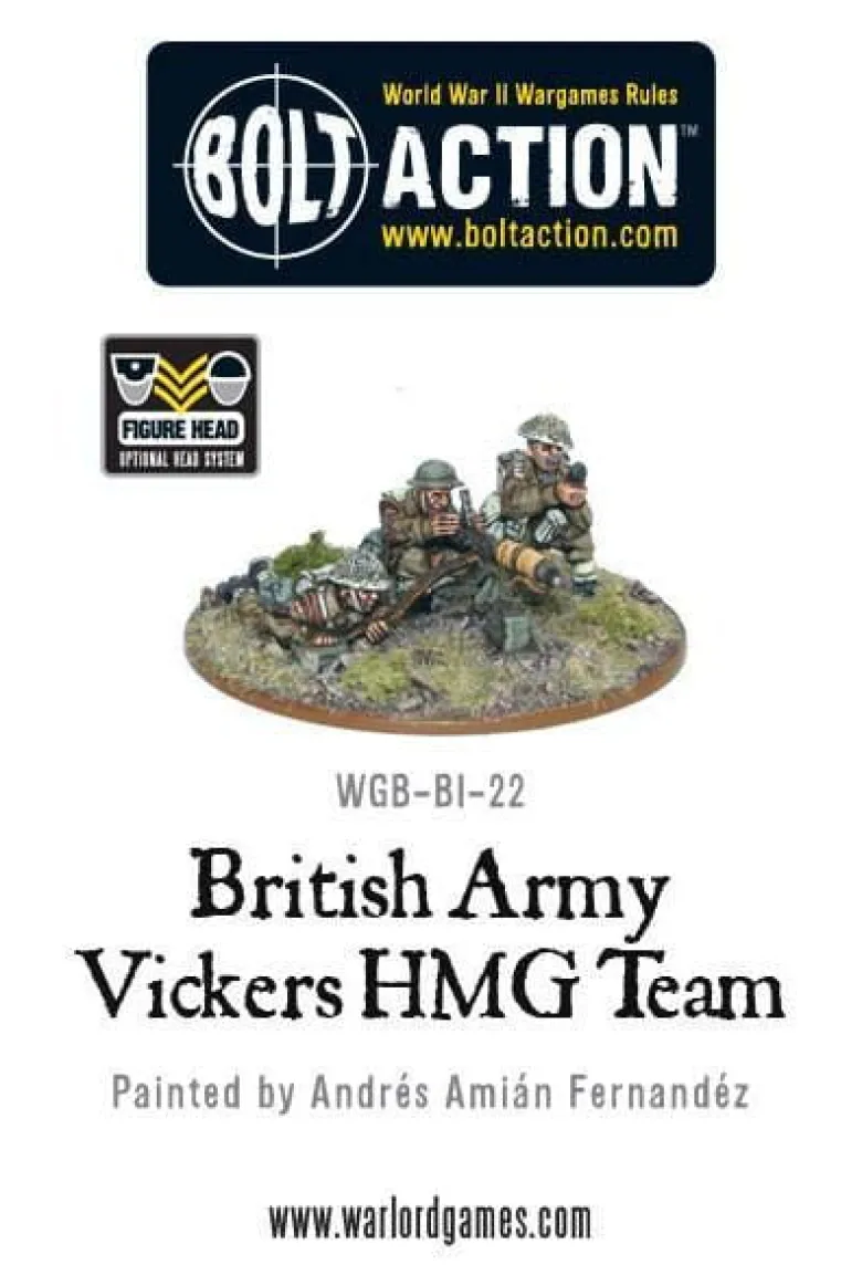 Bolt Action: British Army Vickers MMG Team