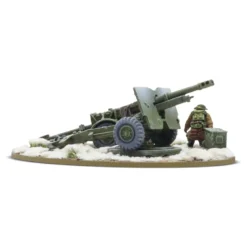 Bolt Action: British & Canadian 25 Pdr. Light Howitzer (Winter)