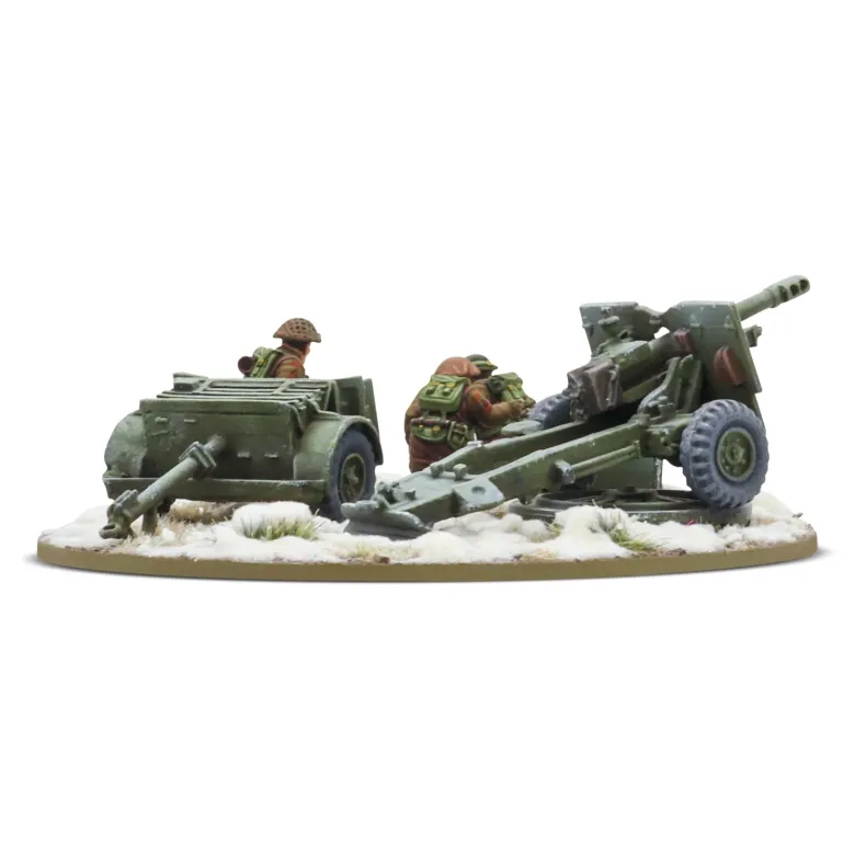Bolt Action: British & Canadian 25 Pdr. Light Howitzer (Winter)