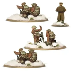 Bolt Action: British & Canadian Infantry (Winter) Heavy Weapons Platoon