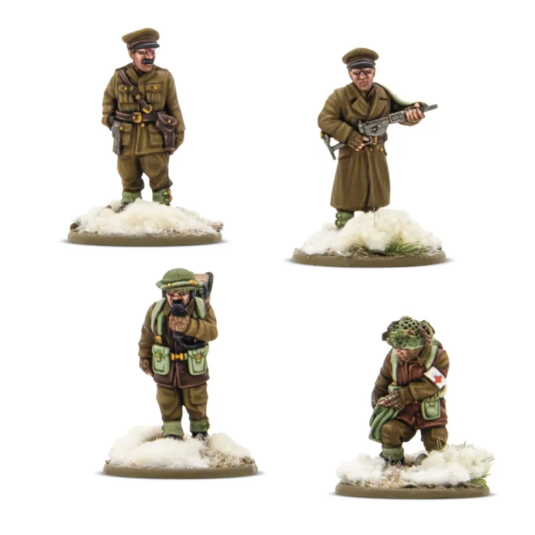 Bolt Action: British & Canadian Infantry (Winter) HQ