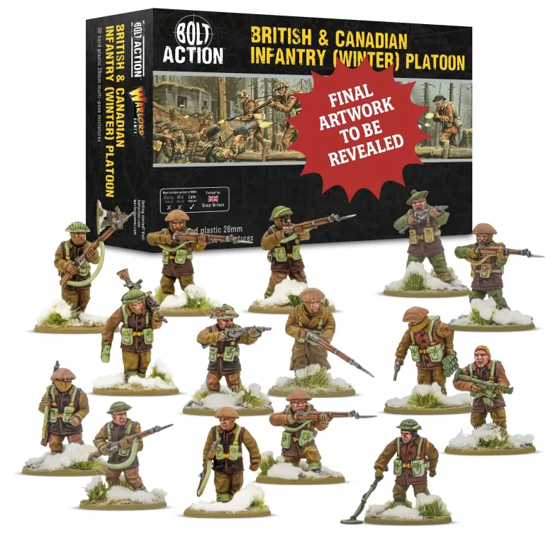 Bolt Action: British & Canadian Infantry (Winter) Platoon