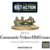 Bolt Action: British Commando Vickers MMG Team