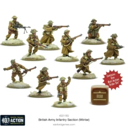 Bolt Action: British Infantry section (Winter)
