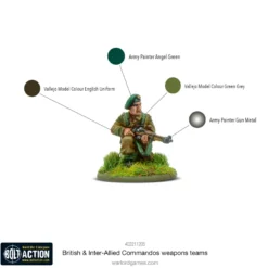 Bolt Action: British & Inter-Allied Commandos Weapons Teams