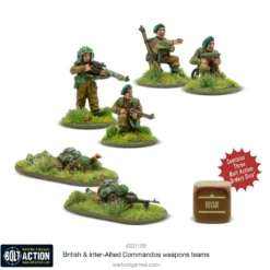 Bolt Action: British & Inter-Allied Commandos Weapons Teams