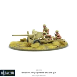 Bolt Action: British 8th Army 6 Pounder ATG