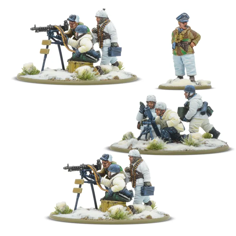 Bolt Action: Fallschirmjager Winter Heavy Weapons Platoon