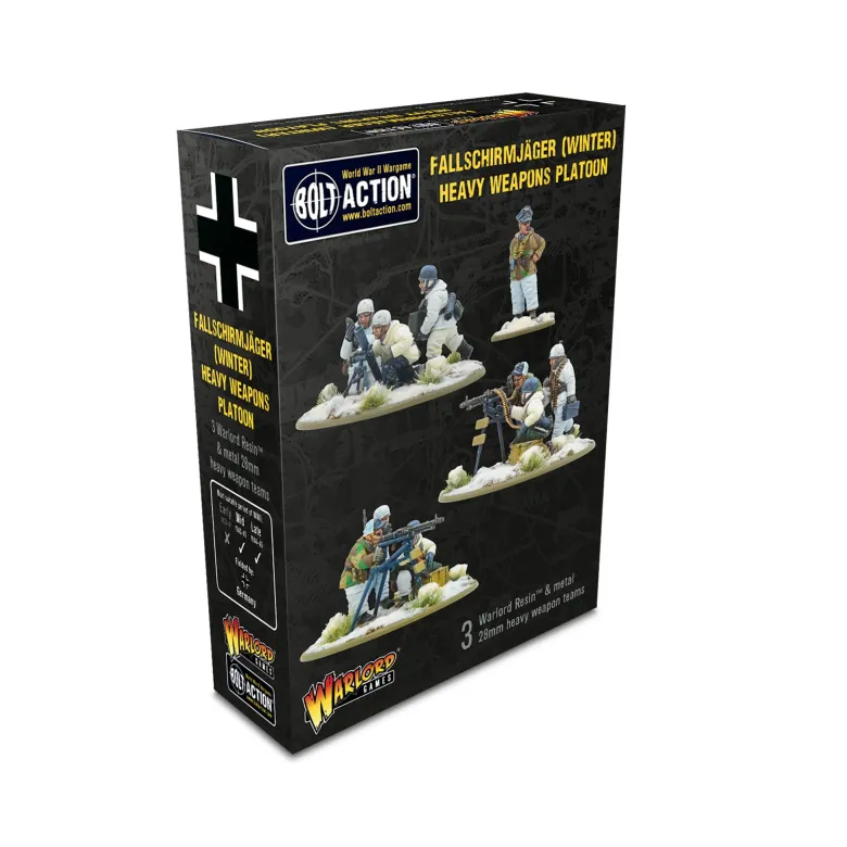 Bolt Action: Fallschirmjager Winter Heavy Weapons Platoon
