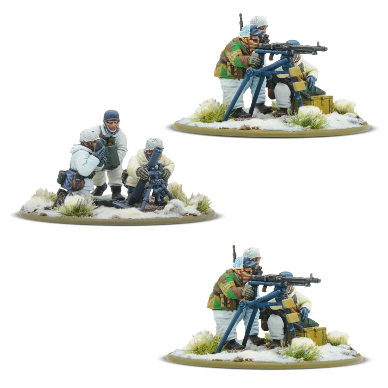 Bolt Action: Fallschirmjager Winter Heavy Weapons Platoon