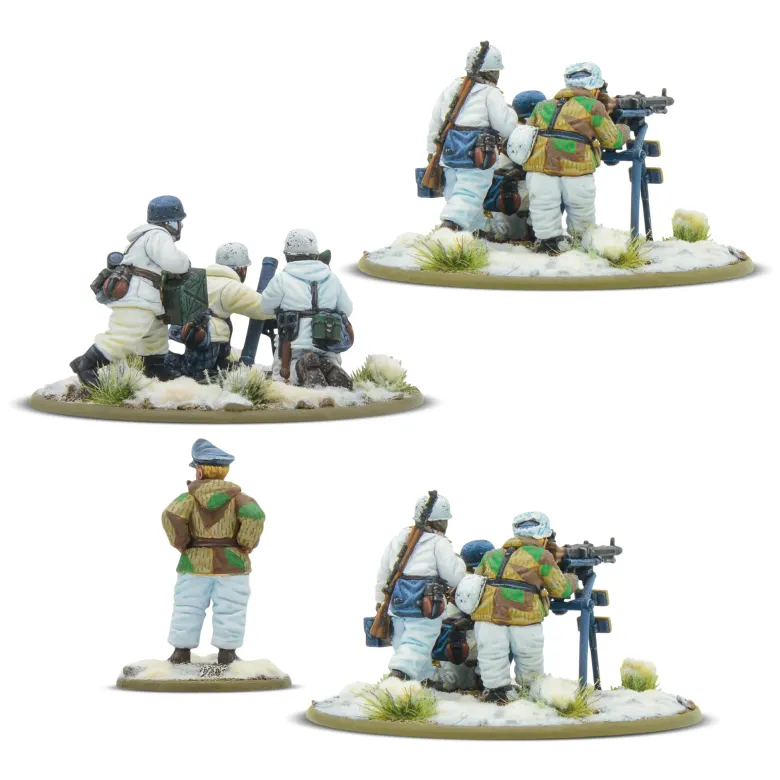 Bolt Action: Fallschirmjager Winter Heavy Weapons Platoon