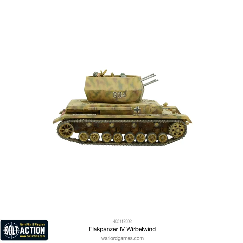 Bolt Action: Flakpanzer IV Wirbelwind (resin)