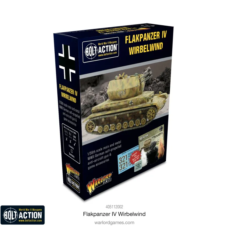 Bolt Action: Flakpanzer IV Wirbelwind (resin)