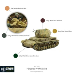 Bolt Action: Flakpanzer IV Wirbelwind (resin)