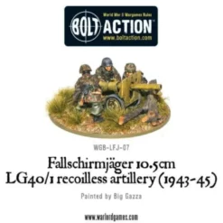 Bolt Action: German Fallschirmjager 10.5cm LG40/1 Recoilless Artillery