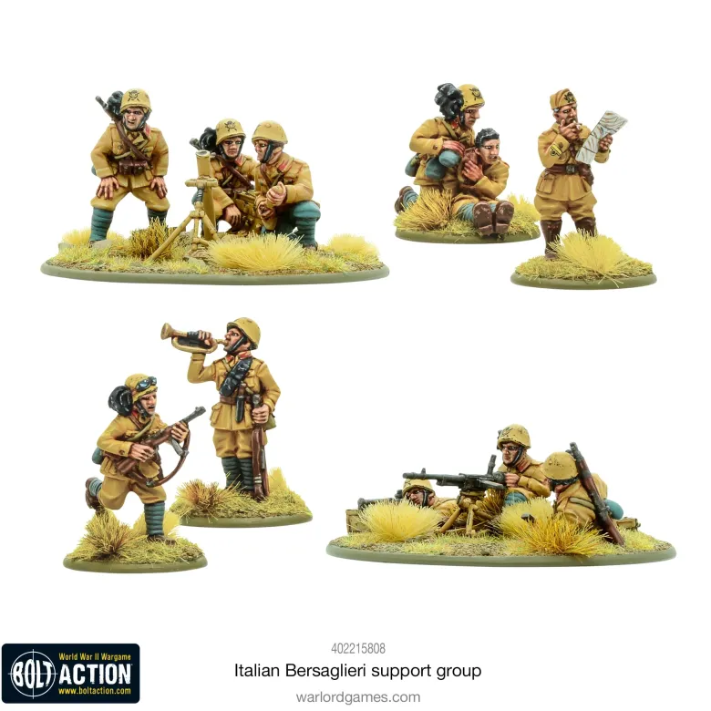 Bolt Action: Italian Bersaglieri Support Group
