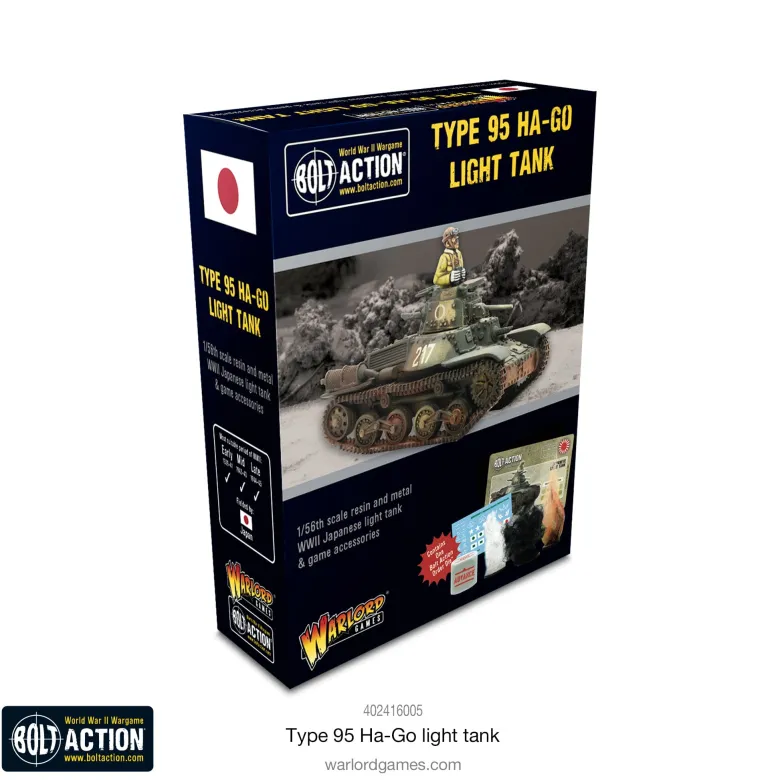 Bolt Action: Japanese Type 95 Ha-Go light tank