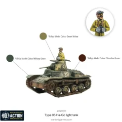 Bolt Action: Japanese Type 95 Ha-Go light tank