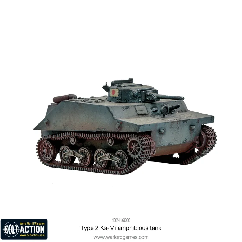 Bolt Action: Japanese Type 2 Ka-Mi Amphibious Tank