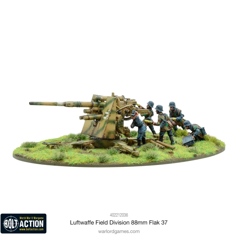 Bolt Action: Luftwaffe Field Division 88 Flak 37