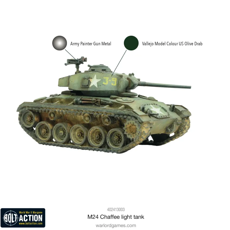 Bolt Action: M24 Chaffee, US Light Tank