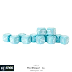 Bolt Action: Orders Dice - Blue