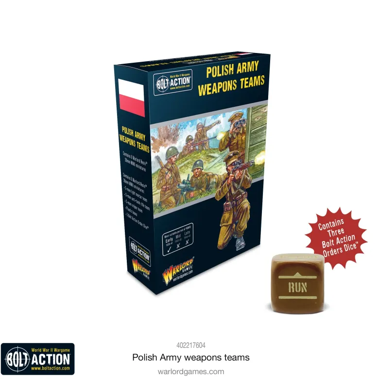 Bolt Action: Polish Army Weapons Teams