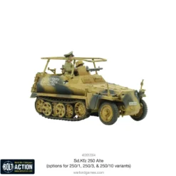 Bolt Action: Sd.Kfz 250 (Alte) Half-Track (options to make 250/1, 250/3 or 250/10 variants)