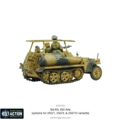 Bolt Action: Sd.Kfz 250 (Alte) Half-Track (options to make 250/1, 250/3 or 250/10 variants)