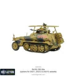 Bolt Action: Sd.Kfz 250 (Alte) Half-Track (options to make 250/1, 250/3 or 250/10 variants)