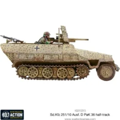 Bolt Action: Sd.Kfz 251/10 ausf D (37mm Pak) Half Track