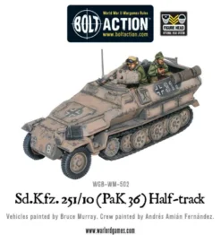Bolt Action: SD.KFZ 251/10 PAK36 Half-track