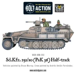 Bolt Action: SD.KFZ 251/10 PAK36 Half-track