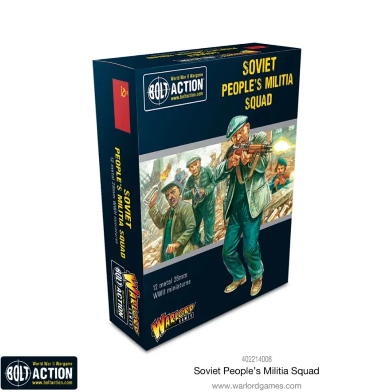 Bolt Action: Soviet Peoples Militia Squad