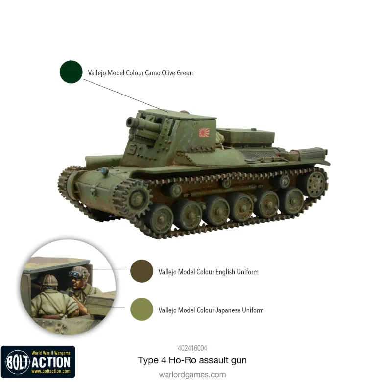 Bolt Action: Type 4 Ho-Ro Assault Gun