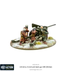 Bolt Action: US Army 57mm Anti-Tank Gun M1 (Winter)